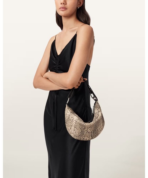 ALLSAINTS(オールセインツ)の「LUNA MICRO SNAKE BAG | LUNA マイクロ スネーク バッグ(ショルダーバッグ・レディース・ホワイト系その他・ONE SIZE)」の2枚目の写真