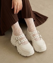 LOVEHUNTER/+6cm 軽量厚底 スニーカーソール ローファー(2216/2217/2232/2233)