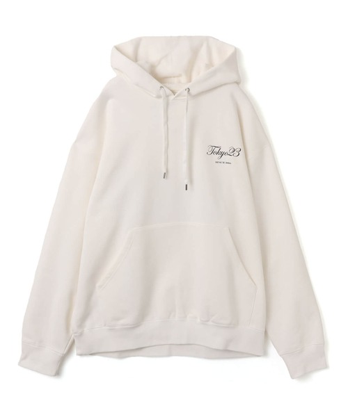 TOKYO 23(トウキョウニジュウサン)の「TOKYO 23 Emblem Hooded Sweatshirt / トウキョウ 23 エンブレム フード スウェットシャツ(パーカー・メンズ・ブラック/ホワイト/カモフラージュ・M/L/XL/XXL)」の2枚目の写真