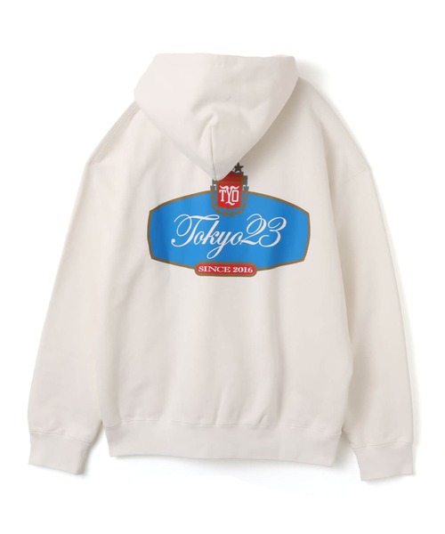 TOKYO 23(トウキョウニジュウサン)の「TOKYO 23 Emblem Hooded Sweatshirt / トウキョウ 23 エンブレム フード スウェットシャツ(パーカー・メンズ・ブラック/ホワイト/カモフラージュ・M/L/XL/XXL)」の8枚目の写真