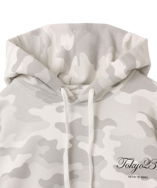 TOKYO 23(トウキョウニジュウサン)の「TOKYO 23 Emblem Hooded Sweatshirt / トウキョウ 23 エンブレム フード スウェットシャツ(パーカー・メンズ・ブラック/ホワイト/カモフラージュ・M/L/XL/XXL)」の14枚目の写真