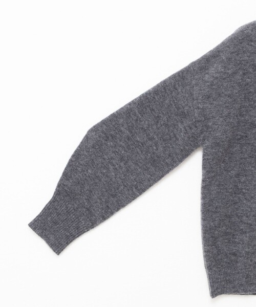 セール】《手洗い可能》アルパカ混Vネックプルオーバー（ニット