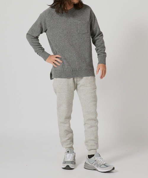 FLISTFIA(フリストフィア)の「FLISTFIA Sweat Pants / PF01016 秋服 冬服(スウェットパンツ・メンズ・ライトグレー/オートミール・3)」の7枚目の写真