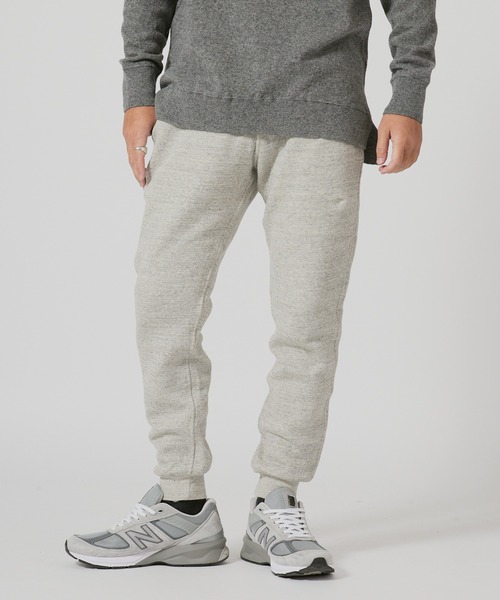 FLISTFIA(フリストフィア)の「FLISTFIA Sweat Pants / PF01016 秋服 冬服(スウェットパンツ・メンズ・ライトグレー/オートミール・3)」の4枚目の写真