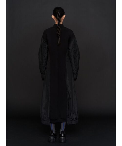 UN3D.（アンスリード）の「LINER JACKET DOCKING JERSEY OP / ライナージャケットドッキングジャージワンピース（ワンピース・レディース・ブラック/その他1・38/36）」の17枚目の写真