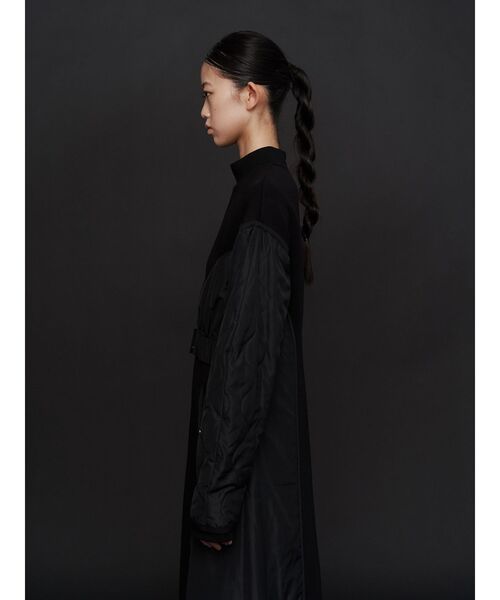 UN3D.（アンスリード）の「LINER JACKET DOCKING JERSEY OP / ライナージャケットドッキングジャージワンピース（ワンピース・レディース・ブラック/その他1・38/36）」の20枚目の写真