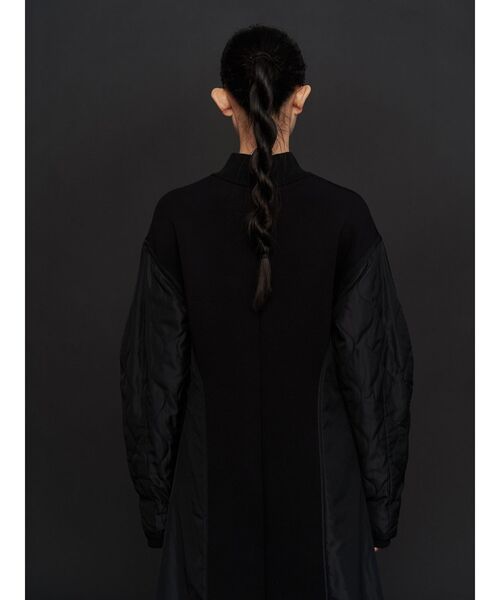 UN3D.（アンスリード）の「LINER JACKET DOCKING JERSEY OP / ライナージャケットドッキングジャージワンピース（ワンピース・レディース・ブラック/その他1・38/36）」の21枚目の写真