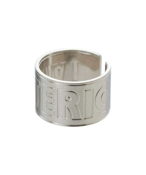 HYSTERIC GLAMOUR（ヒステリックグラマー）の「ロゴリング（リング・メンズ・シルバー・FREE）」の5枚目の写真