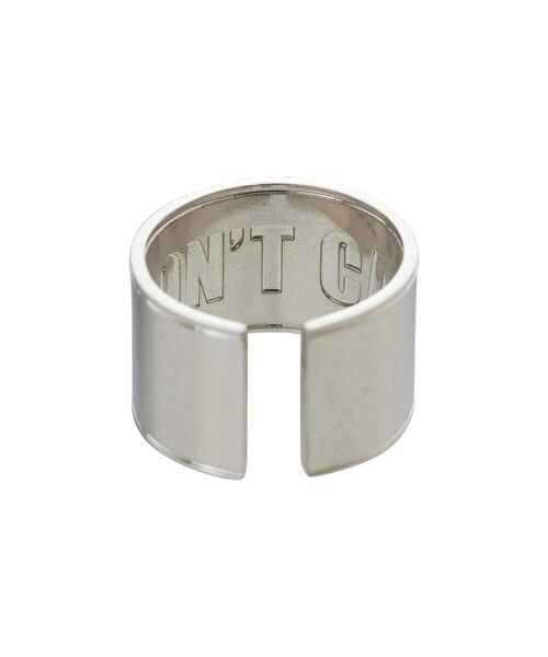 HYSTERIC GLAMOUR（ヒステリックグラマー）の「ロゴリング（リング・メンズ・シルバー・FREE）」の12枚目の写真