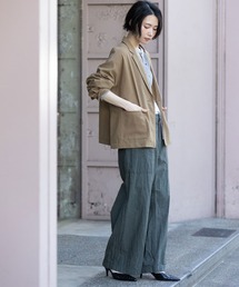 Munich（ミューニック）の「【UVカット】【防シワ】【ウォッシャブル】ストレッチサップジャケット（テーラードジャケット）」