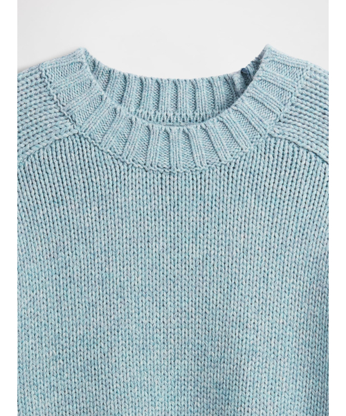 GAP(ギャップ)の「コットンブレンド リラックスフィット クルーネックセーター(ニット/セーター・レディース・ライトブルー/ピンク/ベージュ/マルチ・XXS/XL/L/M/S/XS)」の8枚目の写真