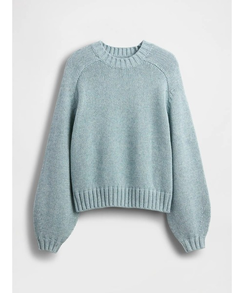 GAP(ギャップ)の「コットンブレンド リラックスフィット クルーネックセーター(ニット/セーター・レディース・ライトブルー/ピンク/ベージュ/マルチ・XXS/XL/L/M/S/XS)」の6枚目の写真