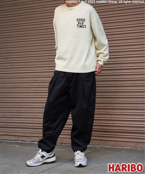 VENCEEXCHANGE（ヴァンスエクスチェンジ）の「HARIBO Retro クルーネックニット（ニット/セーター・メンズ・ブラック/オフホワイト・M/L）」の11枚目の写真