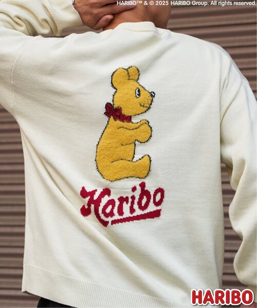 VENCEEXCHANGE（ヴァンスエクスチェンジ）の「HARIBO Retro クルーネックニット（ニット/セーター・メンズ・ブラック/オフホワイト・M/L）」の13枚目の写真