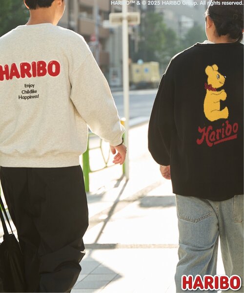 VENCEEXCHANGE（ヴァンスエクスチェンジ）の「HARIBO Retro クルーネックニット（ニット/セーター・メンズ・ブラック/オフホワイト・M/L）」の15枚目の写真