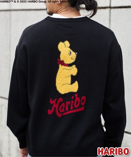 VENCEEXCHANGE（ヴァンスエクスチェンジ）の「HARIBO Retro クルーネックニット（ニット/セーター・メンズ・ブラック/オフホワイト・M/L）」の16枚目の写真