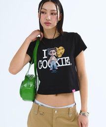 NYXX（エヌワイエックスエックス）の「I LOVE COOKIE TEE BLACK（Tシャツ/カットソー）」