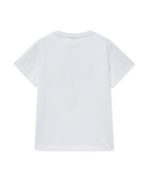 YALE(イェール)の「ウィメンズテディダンス半袖Tシャツ_ホワイト(Tシャツ/カットソー・レディース・その他・SMALL/MEDIUM)」の3枚目の写真