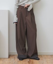 kivi | ロールアップタックパンツ(その他パンツ)