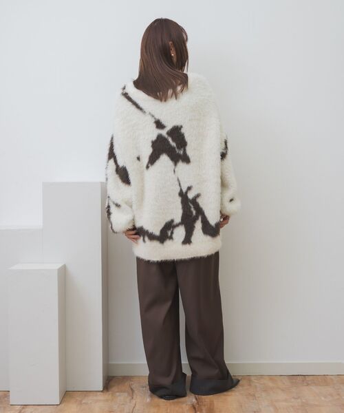 kivi（キヴィ）の「ロールアップタックパンツ（その他パンツ・レディース・ダークブルー/ブラウン・LARGE/MEDIUM）」の14枚目の写真