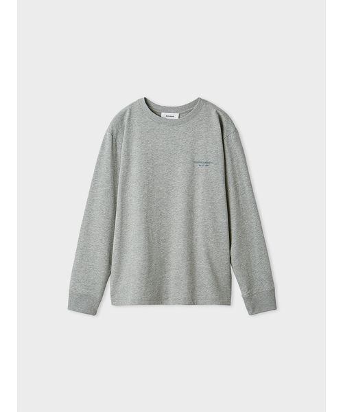 MIESROHE(ミースロエ)の「グラフィックロングスリーブT(Tシャツ/カットソー・レディース・グレー/ベージュ/ホワイト・F)」の7枚目の写真