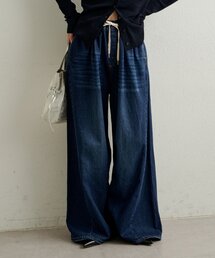 Omekashi | デニムイージーパンツ(デニムパンツ)