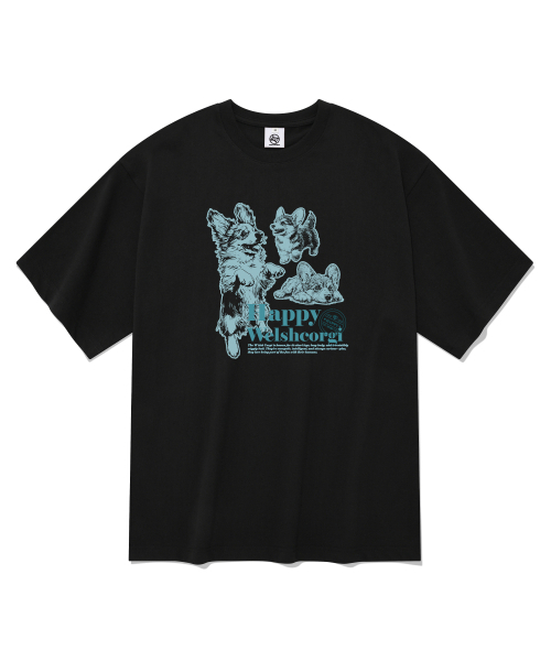RADINEO(ラディネオ)の「ハッピーベルギー 半袖Tシャツ ブラック(Tシャツ/カットソー・メンズ・その他・SMALL/MEDIUM/LARGE/X-LARGE)」の1枚目の写真