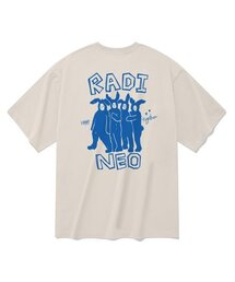 ハッピートゥゲザー 半袖Tシャツ ベージュ