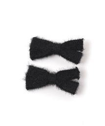 niko and... | ニットリボン2SETヘアクリップ(バレッタ/ヘアクリップ)