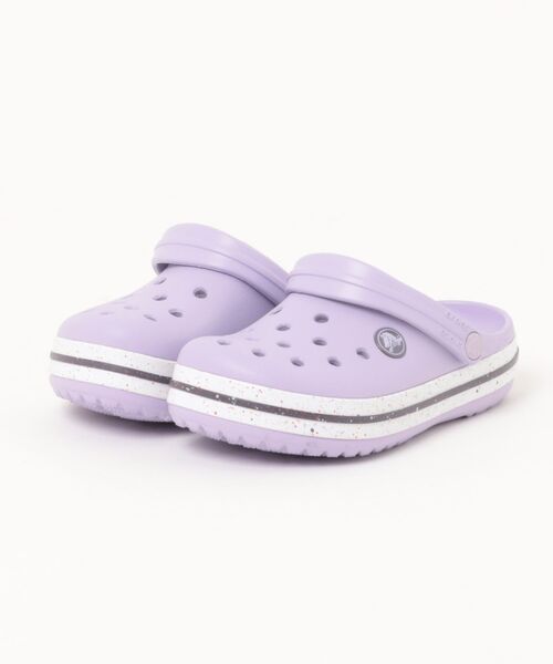 crocs(クロックス)の「【crocs】CB Speckled Clog K(サンダル・キッズ・ラベンダー/ブルー・18.5cm/19.0cm/19.5cm/20.0cm/21.0cm)」の2枚目の写真