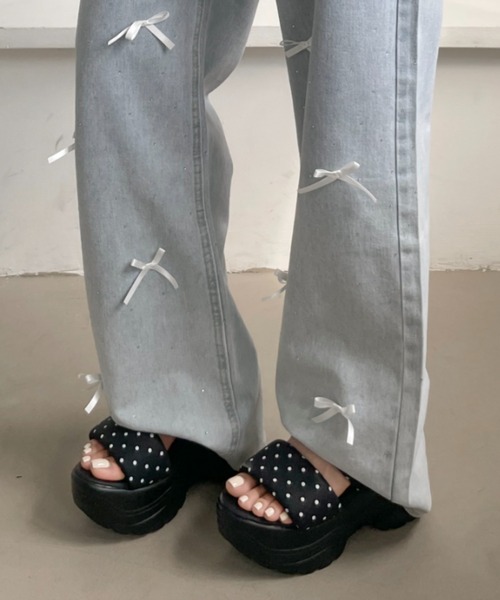 Shoes in Closet(シューズインクローゼット)の「+9.0㎝ 超軽量 厚底 スタイルアップソール フィット ベルト サンダル 6469(サンダル・レディース・ピンク/ブルー/ブラック×ブラック/アイボリー/ホワイト系3/ブラック系3・L/M/S/LL)」の5枚目の写真