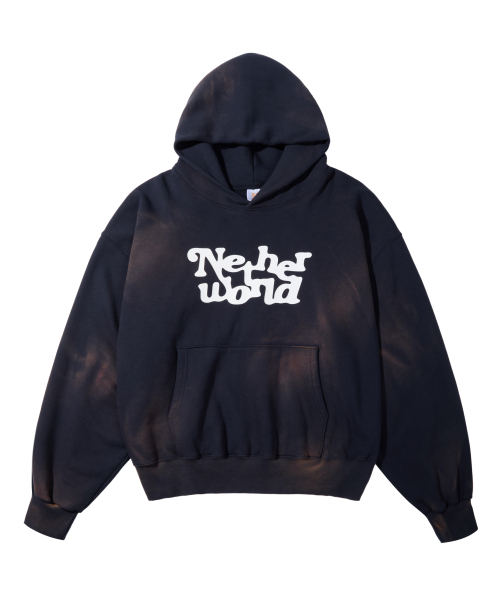 NETHERWORLD（ネザーワールド）の「ACID WASHED HOODIE NAVY（パーカー・レディース・その他・MEDIUM/LARGE/SMALL）」の2枚目の写真