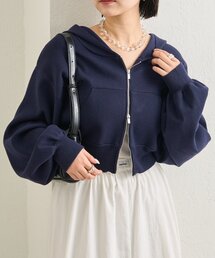 mystic | フーディーニットショートパーカー(パーカー)