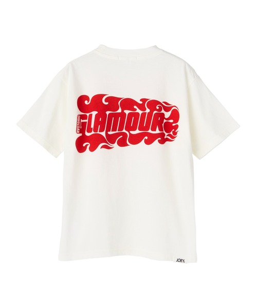 JOEY HYSTERIC(ジョーイヒステリック)の「VIXEN GIRL 半袖Tシャツ(Tシャツ/カットソー・キッズ・ホワイト系その他2/ブラック・X-SMALL)」の3枚目の写真