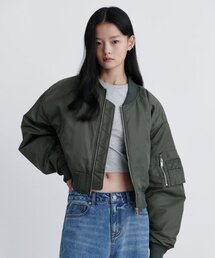 MUSINSA STANDARD WOMAN(���V���T�X�^���_�[�h�E�[�}��)�̃E�B�����Y�N���b�vMA-1�{���o�[�W���P�b�g[�J�[�L](MA-1)