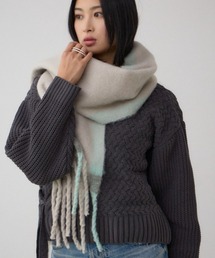 AZUL by moussy | マルチデザインフラッフィーロングマフラー(マフラー)