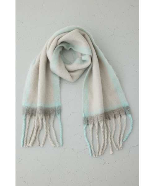 AZUL by moussy(アズールバイマウジー)の「マルチデザインフラッフィーロングマフラー(マフラー・レディース・ベージュ系その他/ベージュ/グレー系その他・FREE)」の15枚目の写真