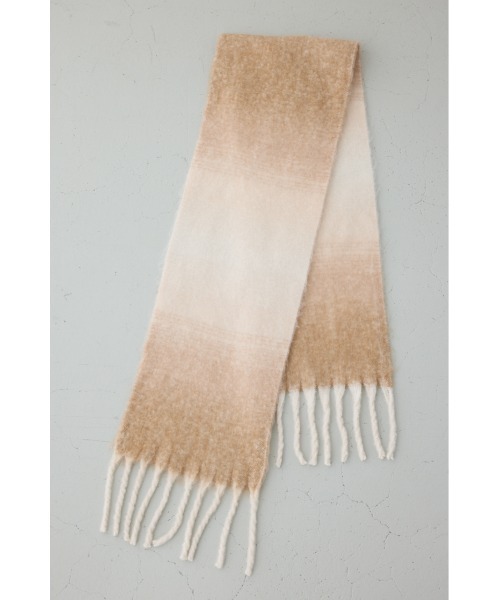 AZUL by moussy(アズールバイマウジー)の「マルチデザインフラッフィーロングマフラー(マフラー・レディース・ベージュ系その他/ベージュ/グレー系その他・FREE)」の21枚目の写真