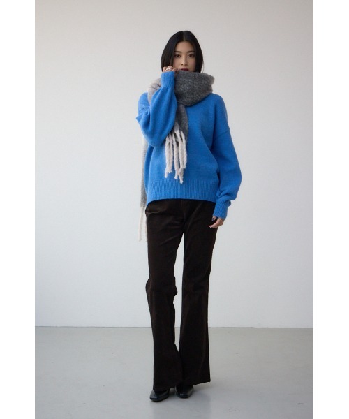 AZUL by moussy(アズールバイマウジー)の「マルチデザインフラッフィーロングマフラー(マフラー・レディース・ベージュ系その他/ベージュ/グレー系その他・FREE)」の6枚目の写真