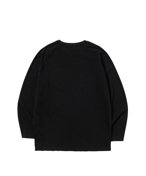 261EUI（261イーユーアイ）の「SIGNATURE WRINKLE RAGLAN LONG SLEEVE BLACK YELLOW（Tシャツ/カットソー・メンズ・その他・1/2）」の4枚目の写真