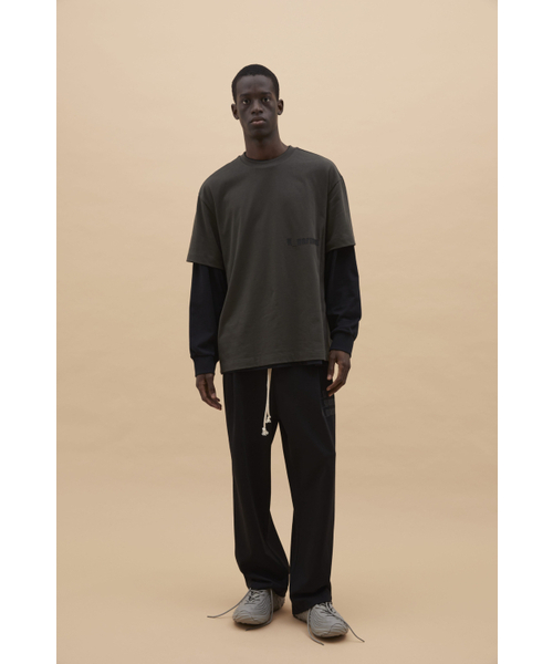 K-GARMENT(カメント)の「M ワンタックワイドパンツ ブラック(スウェットパンツ・メンズ・その他・MEDIUM/LARGE/X-LARGE)」の2枚目の写真