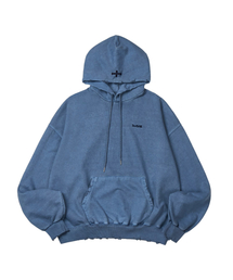 MASAT（マサット）の「P. valiant piercer hood _ Smoke blue（パーカー）」