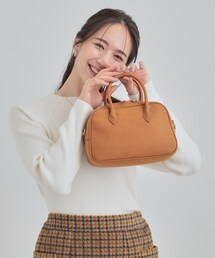 SHOO・LA・RUE（シューラルー）の「スエード調ボストンバッグ（ボストンバッグ）」