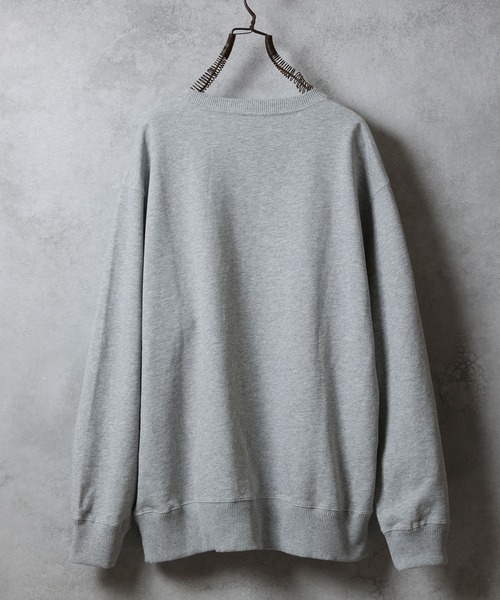 NUMBER (N)INE(ナンバーナイン)の「HAND PAINTED Number⑨ PRINTED CLASSIC CREWNECK SWEATSHIRT / ハンドペイント ナンバーナイン ロゴプリント クラシック クルーネック スウェットシャツ(スウェット・メンズ・ブラック系その他2/グレー系その他2/グレー・XL/L/M)」の18枚目の写真