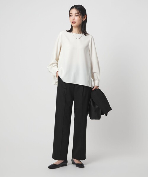 size SHORT/TALLあり］カチリラ ストレート パンツ ブラック