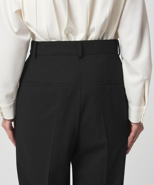 green label relaxing（グリーンレーベルリラクシング）の「［size SHORT/TALLあり］カチリラ ストレート パンツ ブラック（スラックス・レディース・ブラック・SHORT/36/38/40/TALL）」の18枚目の写真
