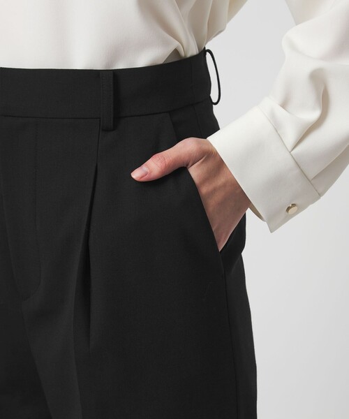 size SHORT/TALLあり］カチリラ ストレート パンツ ブラック