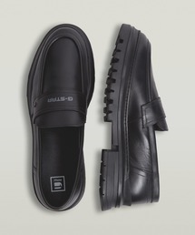 G-STAR | Millery Loafer Leather/ブランドロゴレザーローファー(ローファー)