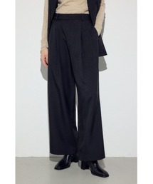 【セットアップ対応】【身長/骨格別着用画像あり】ベーシックタックワイドパンツ マニッシュ オケージョン