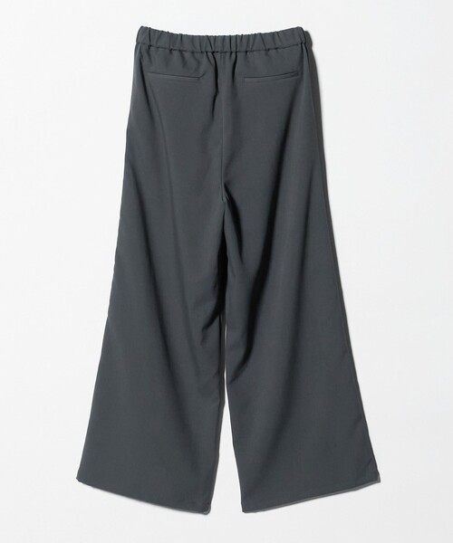 A DAY IN THE LIFE UNITED ARROWS(アデイインザライフユナイテッドアローズ)の「カルゼ タック イージーワイドパンツ ‐ウォッシャブル‐<A DAY IN THE LIFE>(その他パンツ・レディース・ネイビー/ダークグレー/ナチュラル・S/M)」の4枚目の写真